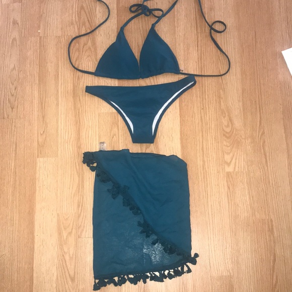 (BRAND NEW) 3 pack micro triangle bikini swimsuit - Picture 1 of 4